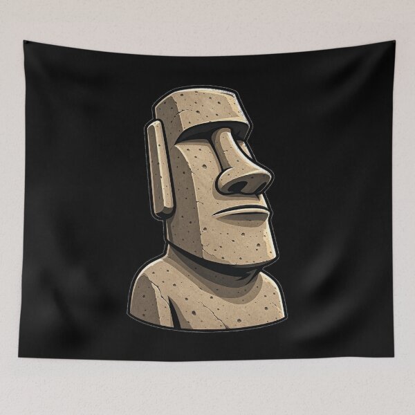 Item preview, Easter Island Moai designed and sold by bernswell.