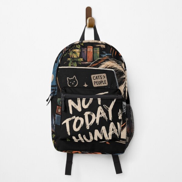 Item preview, Not Today Human - Cool Tuxedo Cat Laptop Gamer Streetwear designed and sold by GenZFashion000.