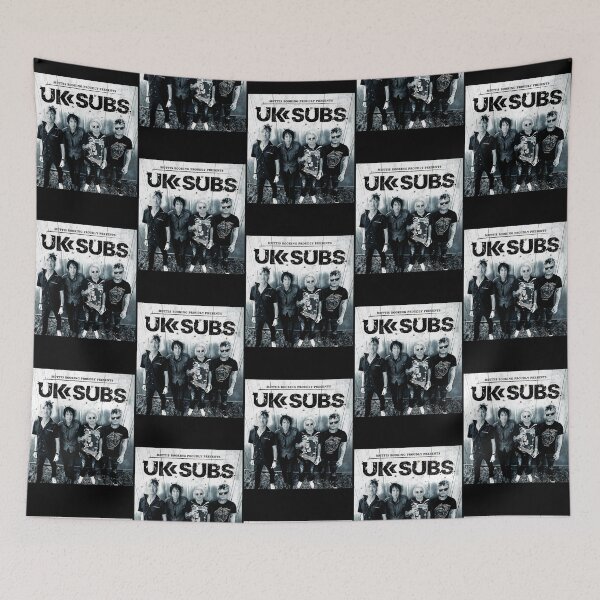Item preview, Uk Subs Punk Rock Band Legend Concert Vintage designed and sold by AursaArt.