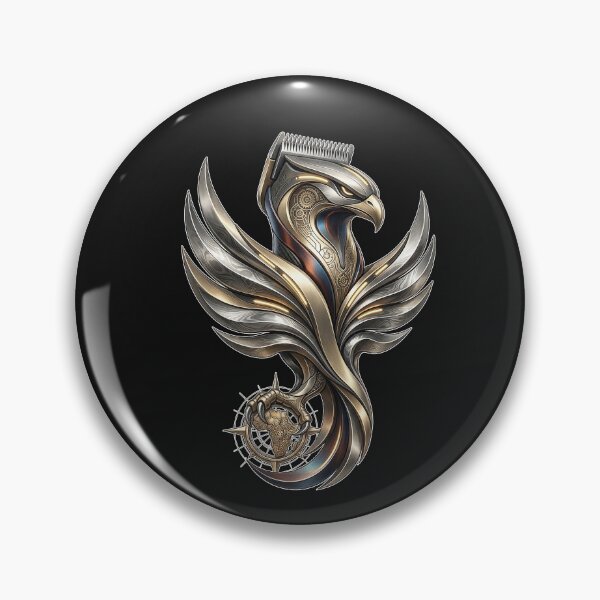 Item preview, Steampunk Eagle Barber Clipper Grafic Design designed and sold by ClauAndrade.