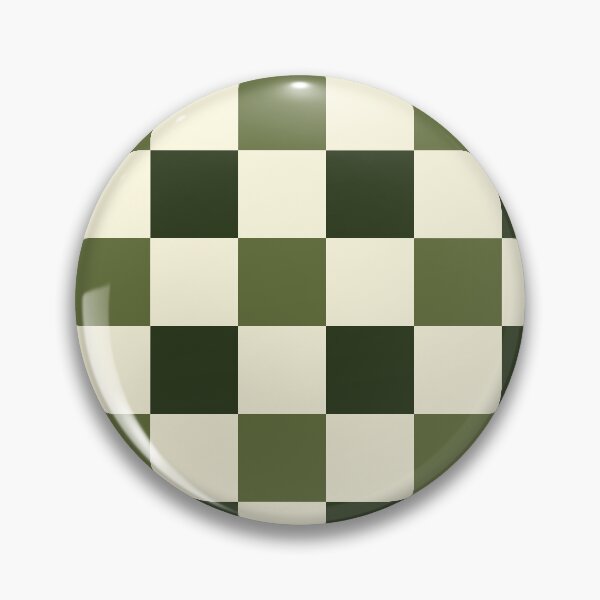 Item preview, Checkered //Retro Checkerboard // Moss Forest Green // Geometric //Plaid // large designed and sold by DColourMuse.