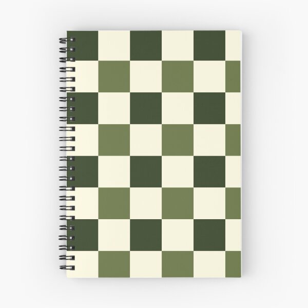 Item preview, Checkered //Retro Checkerboard // Moss Forest Green // Geometric //Plaid // large designed and sold by DColourMuse.