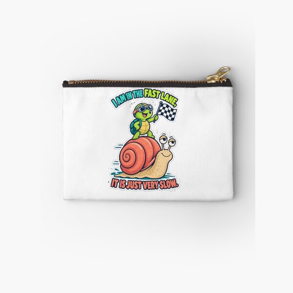 Item preview, I Am In The Fast Lane It Is Just Very Slow – Funny Turtle & Snail – Relatable Slow Living Humor Tee designed and sold by bobscraze.