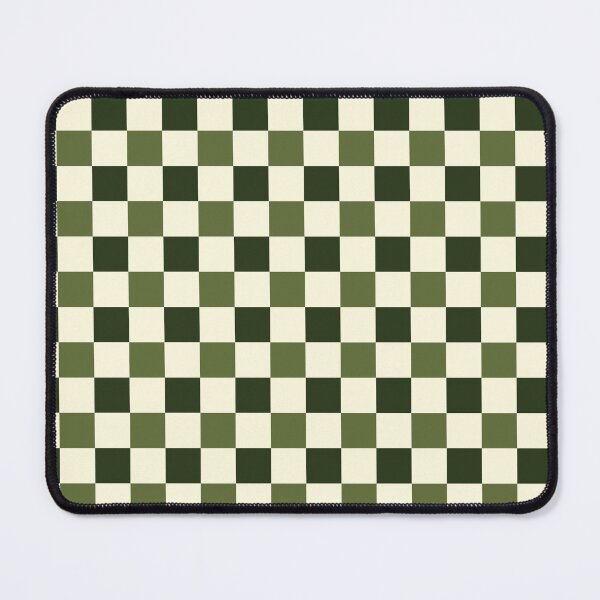 Item preview, Checkered //Retro Checkerboard // Moss Forest Green // Geometric //Plaid // medium designed and sold by DColourMuse.