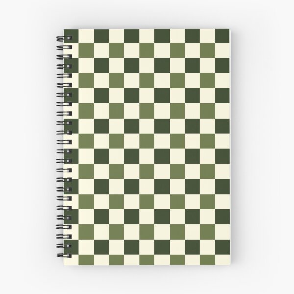 Item preview, Checkered //Retro Checkerboard // Moss Forest Green // Geometric //Plaid // medium  designed and sold by DColourMuse.
