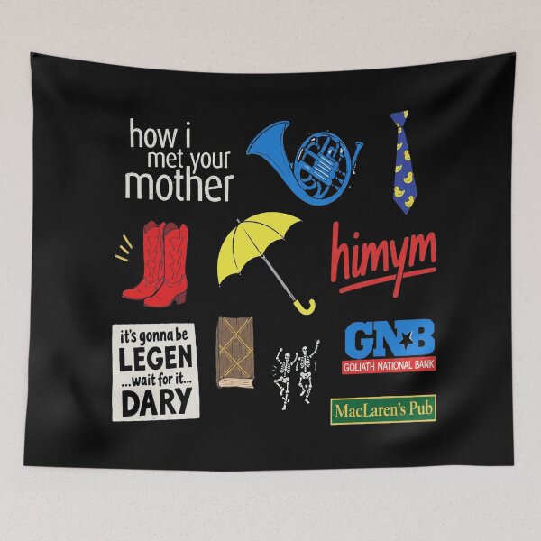 Item preview, How I Met Your Mother designed and sold by AdityaGoodman.