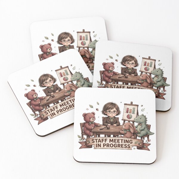 Item preview, Staff Meeting In Progress Funny Kids Business Shirt designed and sold by Hearth & Hue.