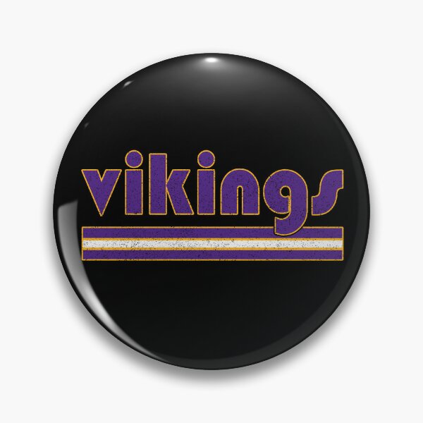 Item preview, Vintage Vikings Three Stripes Distressed Minnesota Football designed and sold by RockTheFeal.