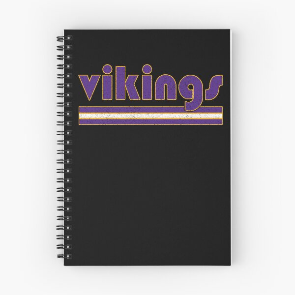 Item preview, Vintage Vikings Three Stripes Distressed Minnesota Football designed and sold by RockTheFeal.