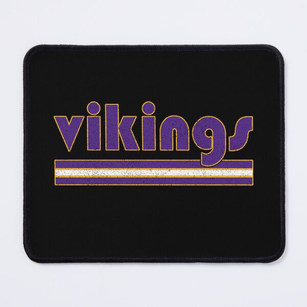 Item preview, Vintage Vikings Three Stripes Distressed Minnesota Football designed and sold by RockTheFeal.