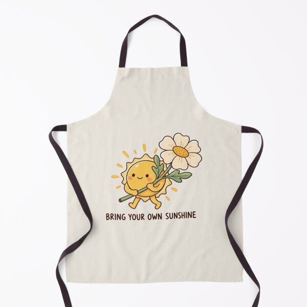 Item preview, Bring Your Own Sunshine | Cute Sun & Flower Inspirational Quote designed and sold by MrDev.