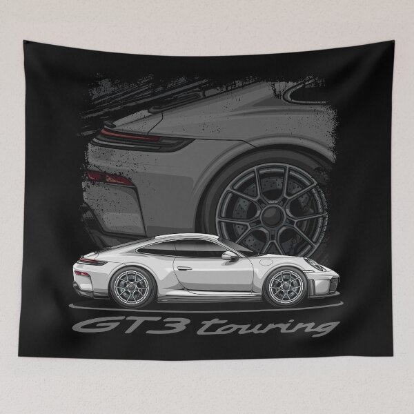 Item preview, 911 GT3 with Touring Package 2026 (Ice Gray Metallic) designed and sold by JioojiProject.