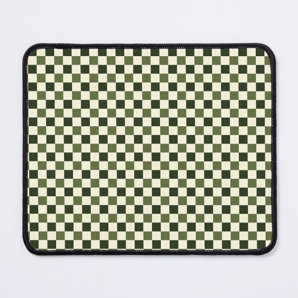 Item preview, Checkered //Retro Checkerboard // Moss Forest Green // Geometric //Plaid // small designed and sold by DColourMuse.