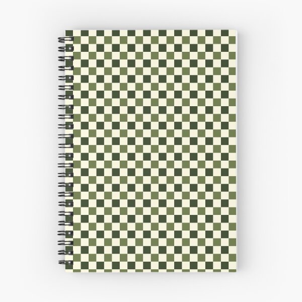 Item preview, Checkered //Retro Checkerboard // Moss Forest Green // Geometric //Plaid // small designed and sold by DColourMuse.