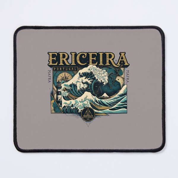 Item preview, Ericeira Portugal Surfing Wave Retro Triangle-46 designed and sold by TomMengwein.