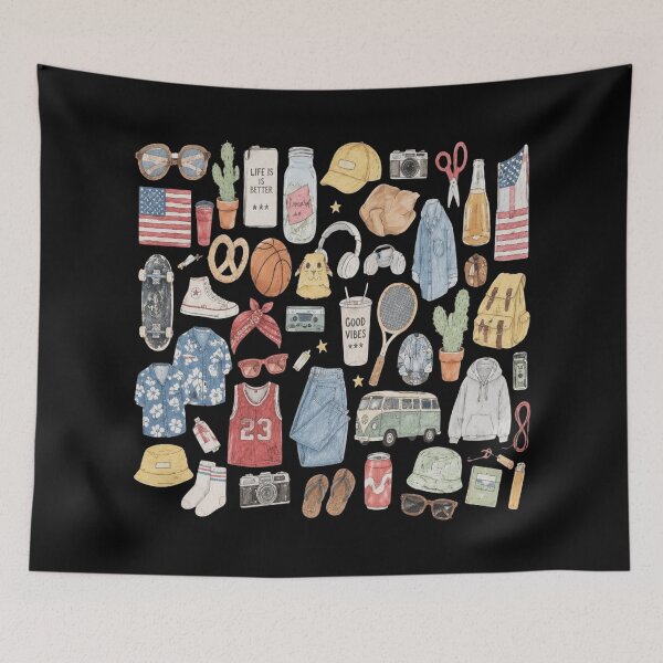 Item preview, Vintage Summer Collage designed and sold by LinaOdonnell.