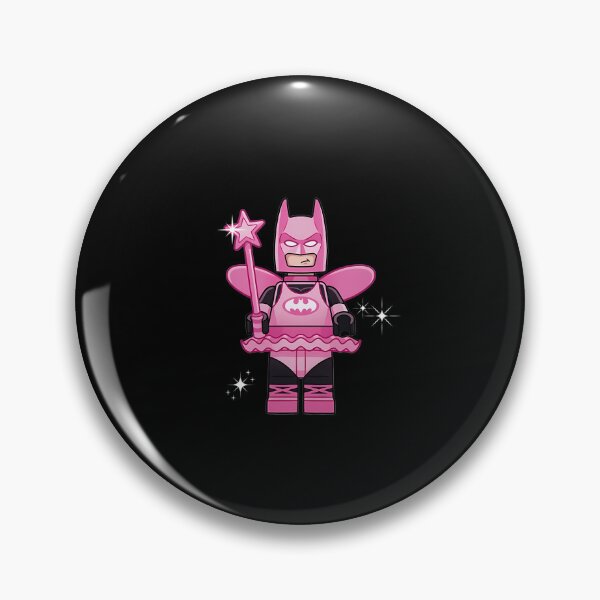 Item preview, Pink Fairy Batman - Lego Superhero designed and sold by MNYK.
