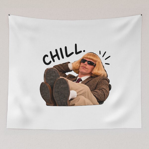 Item preview, Jean Phil- poodle man chill viral meme designed and sold by Sweet-Tropical.