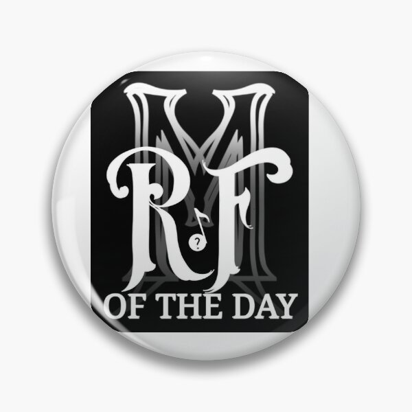 Item preview, Black & White RMFOTD Logo designed and sold by ToekneeThePunk.