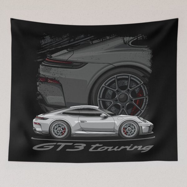 Item preview, 911 GT3 with Touring Package 2026 (GT Silver Metallic) designed and sold by JioojiProject.
