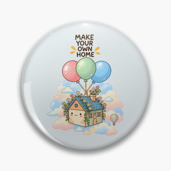 Item preview, Make Your Own Home | Cute Cottagecore House Inspirational Art designed and sold by MrDev.