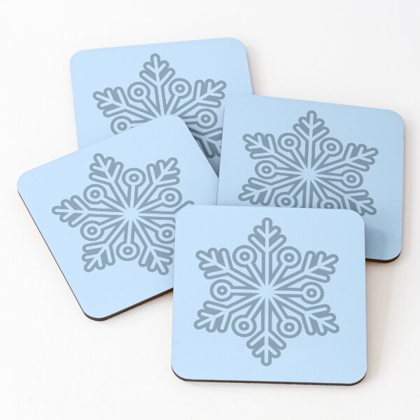 Item preview, Winter Snowflake Light Blue Seamless Pattern Art designed and sold by ​Jyoti Digital Artist.