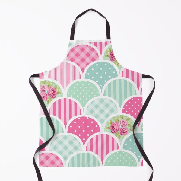 Item preview, Shabby Chic Vintage Floral Scallop Pattern Women Decor designed and sold by SkeletonsDanger.