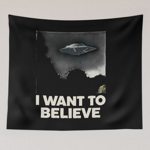 Item preview, I Want To Believe designed and sold by AdityaGoodman.