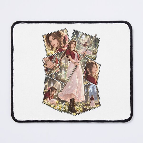Item preview, Aerith Gainsborough Sunlit Church Collage designed and sold by PrestonChild.