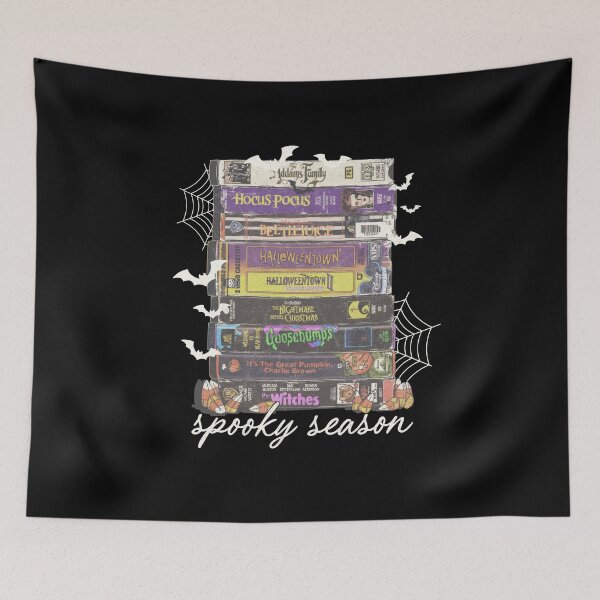 Item preview, Retro Halloween VHS Movie Stack designed and sold by frexalos.