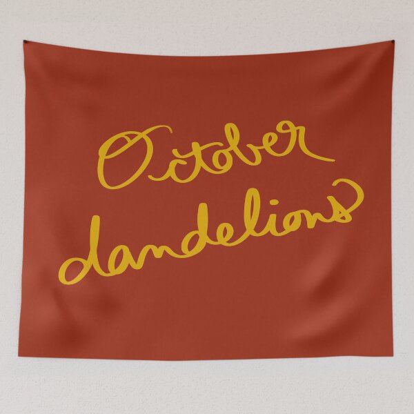 Item preview, October Dandelions designed and sold by abeink.