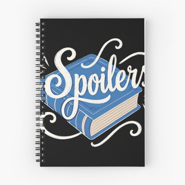 Item preview, Spoilers Book Pun designed and sold by Rositahicks.