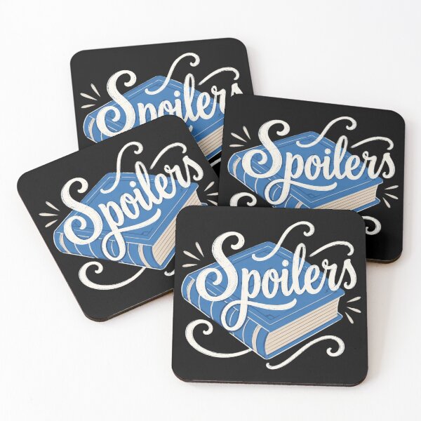 Item preview, Spoilers Book Pun designed and sold by Rositahicks.