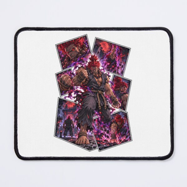 Item preview, Akuma Crimson Energy Fighter Collage designed and sold by PrestonChild.