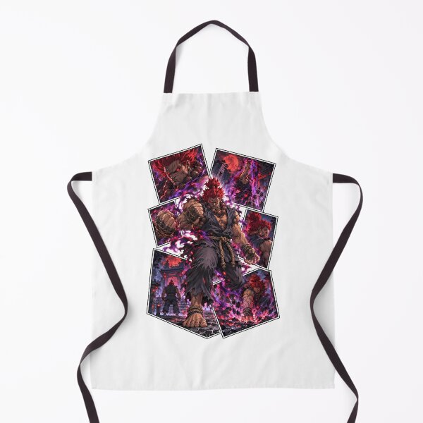 Item preview, Akuma Crimson Energy Fighter Collage designed and sold by PrestonChild.