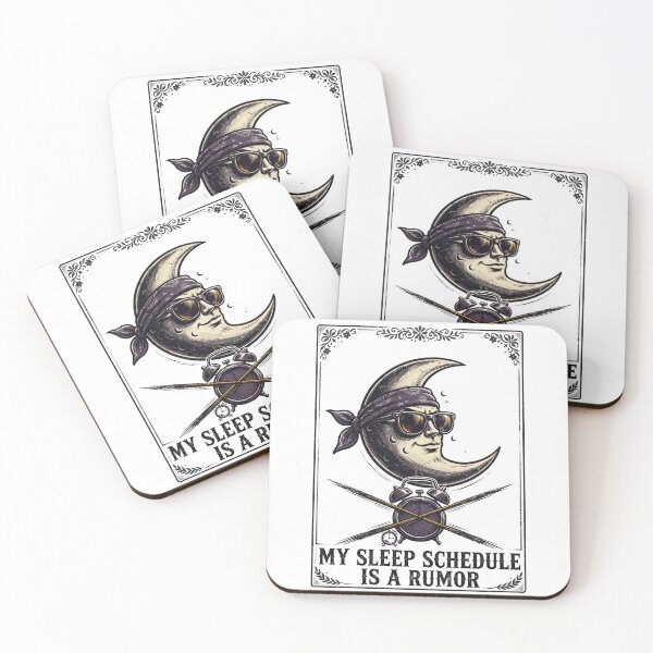 Item preview, My Sleep Schedule Is A Rumor Funny Night Owl Shirt designed and sold by Hearth & Hue.