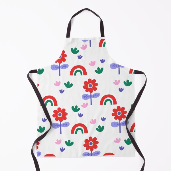 Item preview, Flowers Rainbow Pattern Nature Garden Spring designed and sold by SkeletonsDanger.