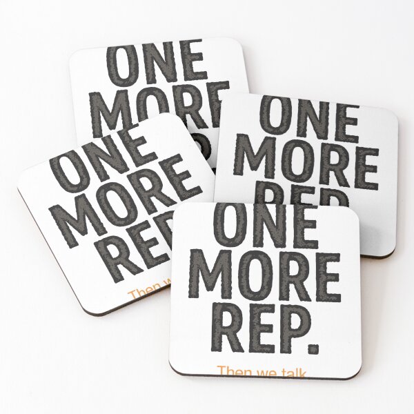 Item preview, One More Rep Then We Talk Funny Gym Introvert Gift designed and sold by ys96.