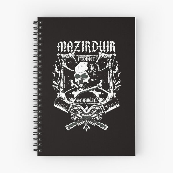 Artikelvorschau, Marduk Front Schwein Gothic Skull entworfen und verkauft von mokopuniarts.
