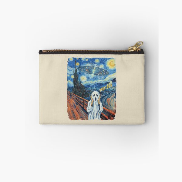Item preview, Halloween Ghost Scream UFO Starry Night Mashup. #2 designed and sold by EunsooLee.