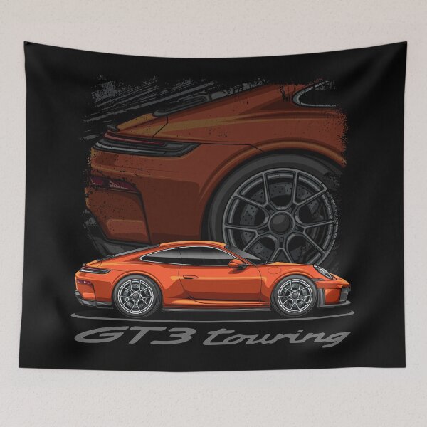 Item preview, 911 GT3 with Touring Package 2026 (Lava Orange) designed and sold by JioojiProject.