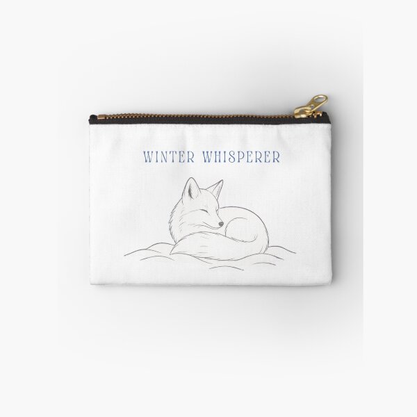 Item preview, Winter Whisperer Arctic Fox Snow designed and sold by The Vault Shop.