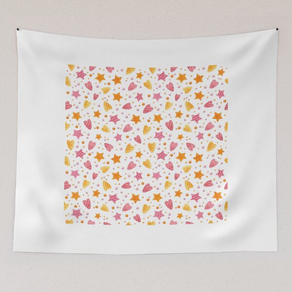Item preview, Cute Hearts Stars Pattern Love Celebration designed and sold by SkeletonsDanger.