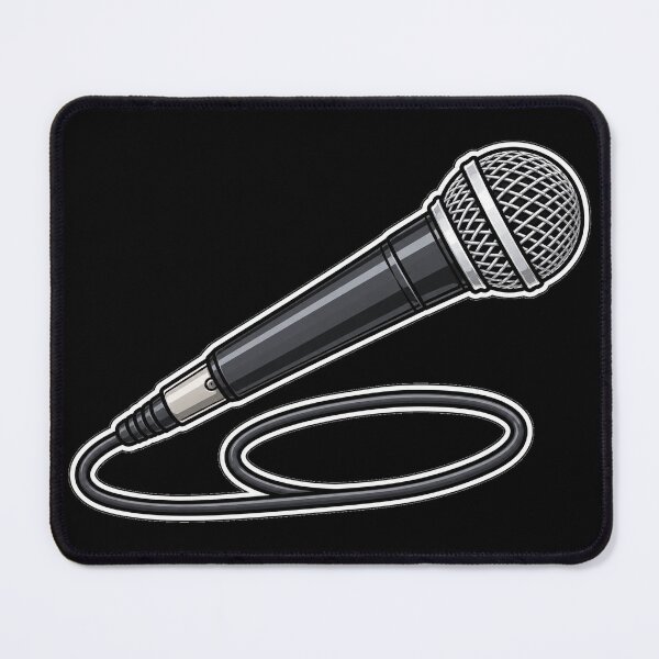 Aperçu de l'œuvre Microphone créée et vendue par bernswell.