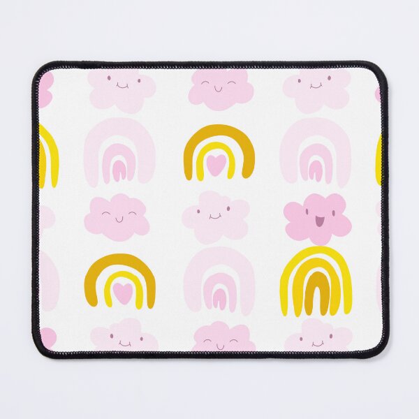 Item preview, Cute Happy Rainbow Cloud Pattern Baby Kids Design designed and sold by SkeletonsDanger.