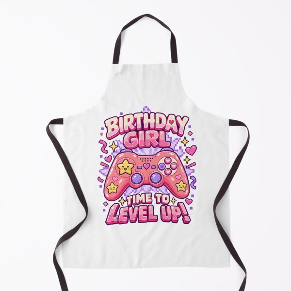Item preview, Birthday Girl Level Up with Pink Game Controller designed and sold by skyartdesign.