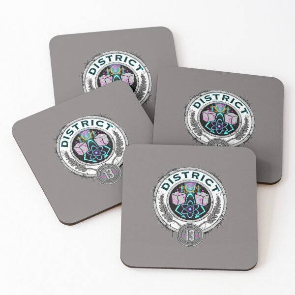 Item preview, Distressed District 13 Science Seal Emblem-23 designed and sold by SandraUremovic.