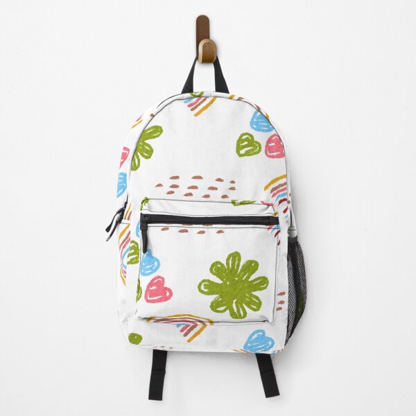Item preview, Rainbow Heart Flower Kids Nursery Baby Pattern designed and sold by SkeletonsDanger.