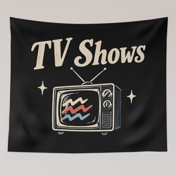 Item preview, TV Shows Retro designed and sold by LinaOdonnell.