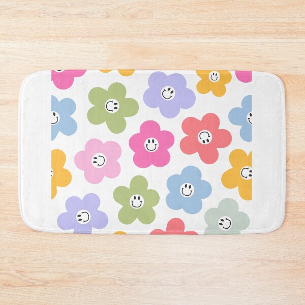 Item preview, Smiley Face Flowers Groovy Retro Happy designed and sold by SkeletonsDanger.